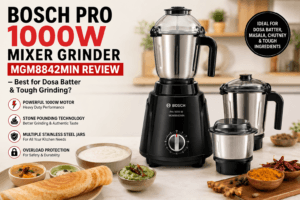 Bosch Pro 1000W Mixer Grinder MGM8842MIN Review