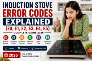 Induction Stove Error Codes Explained