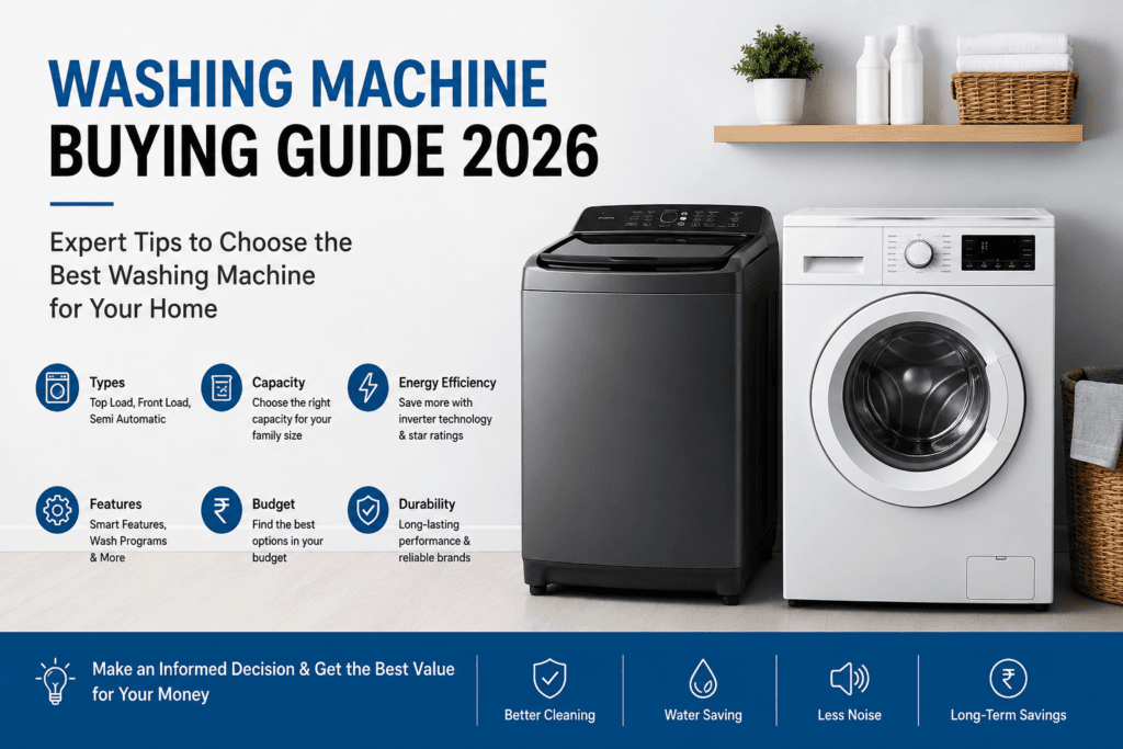 Best Washing Machine Buying Guide India