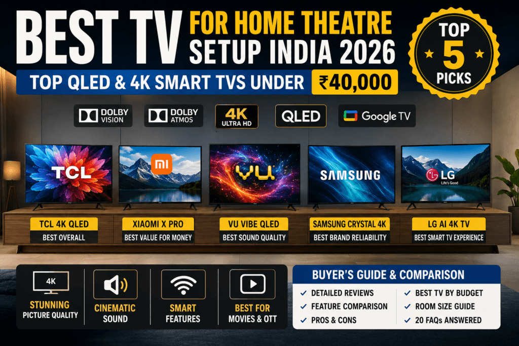 TV for Home Theatre India