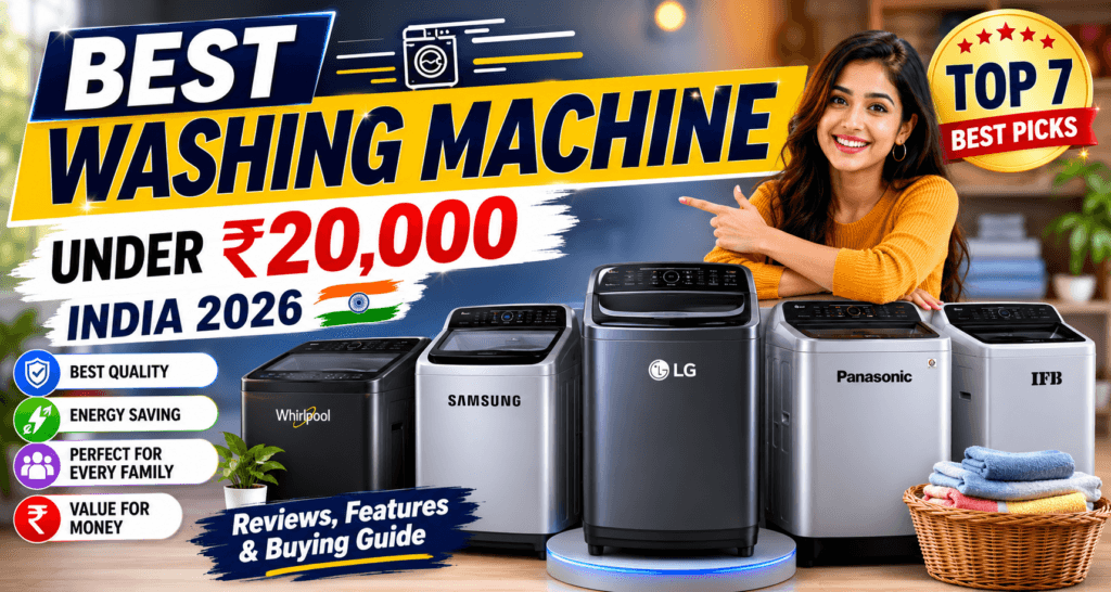 washing machine under 20000 India