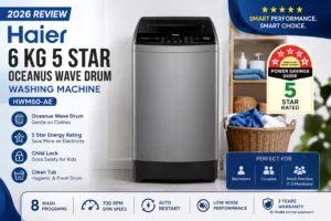 Haier 6 Kg 5 Star Washing Machine