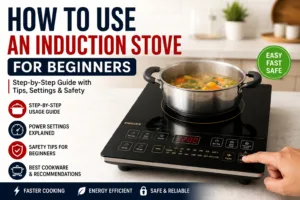 how to use induction stove
