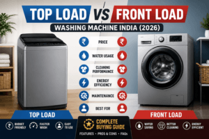 top load vs front load washing machine India