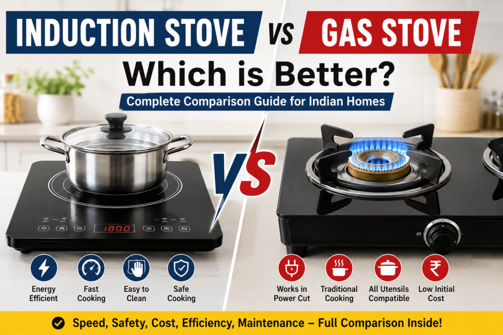 Induction Stove vs Gas Stove