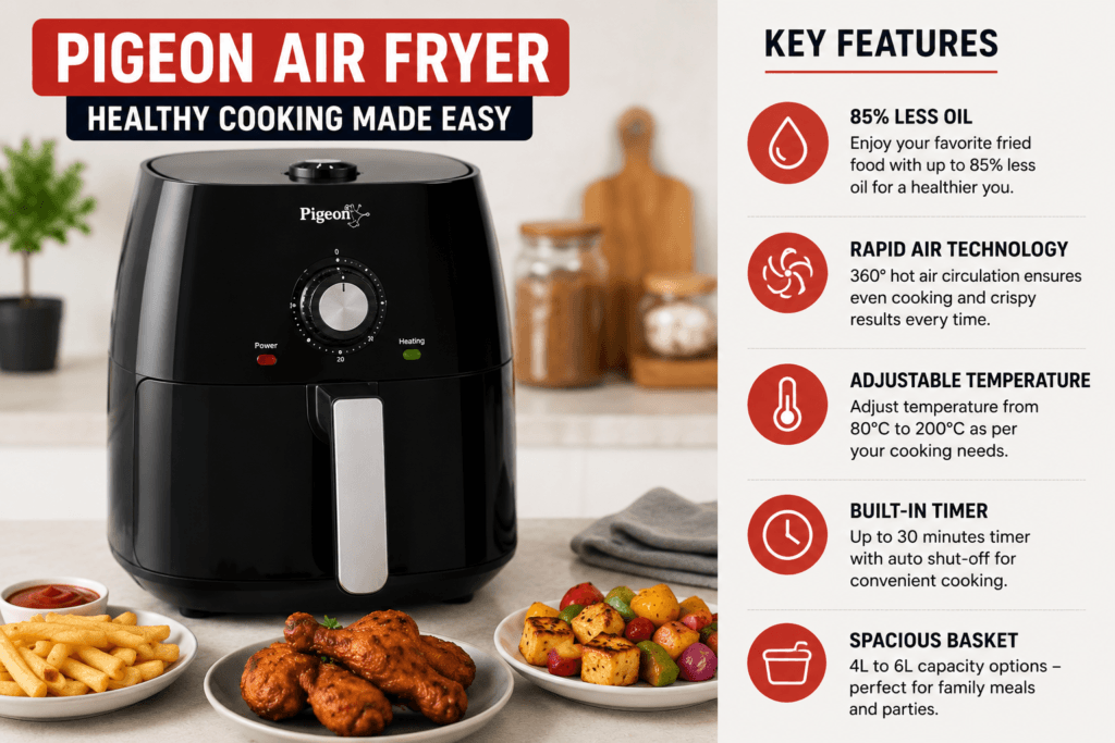 Pigeon Air Fryer Review 