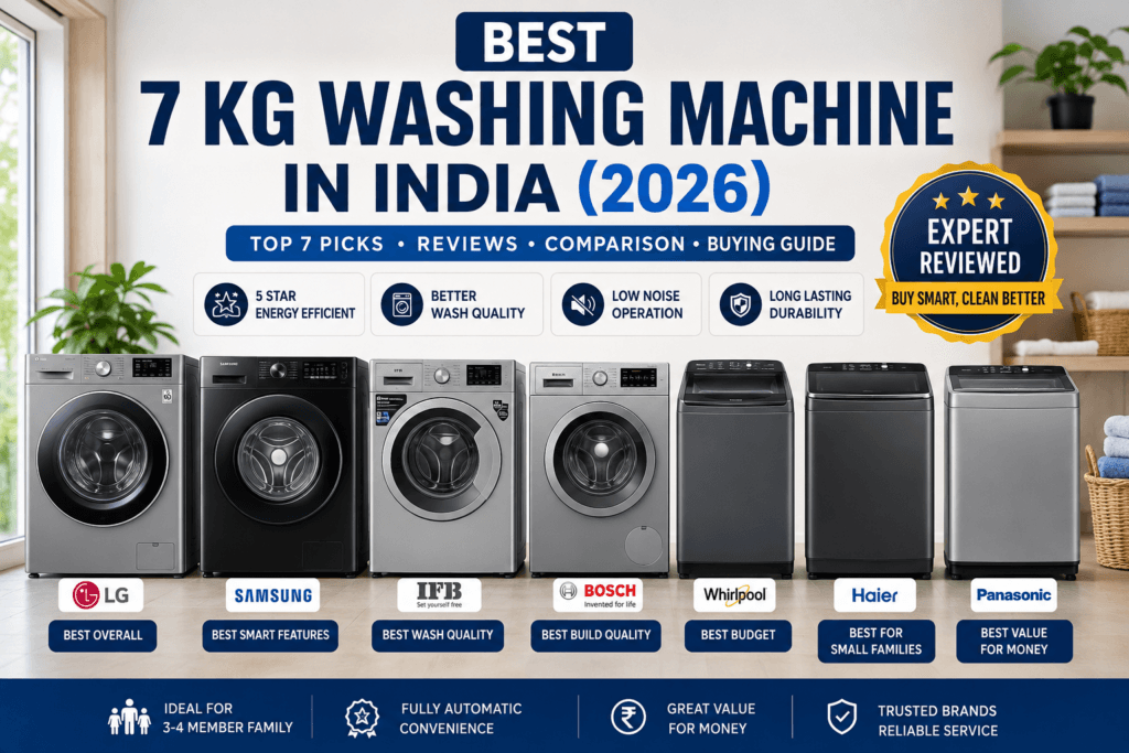 best 7 kg washing machine India
