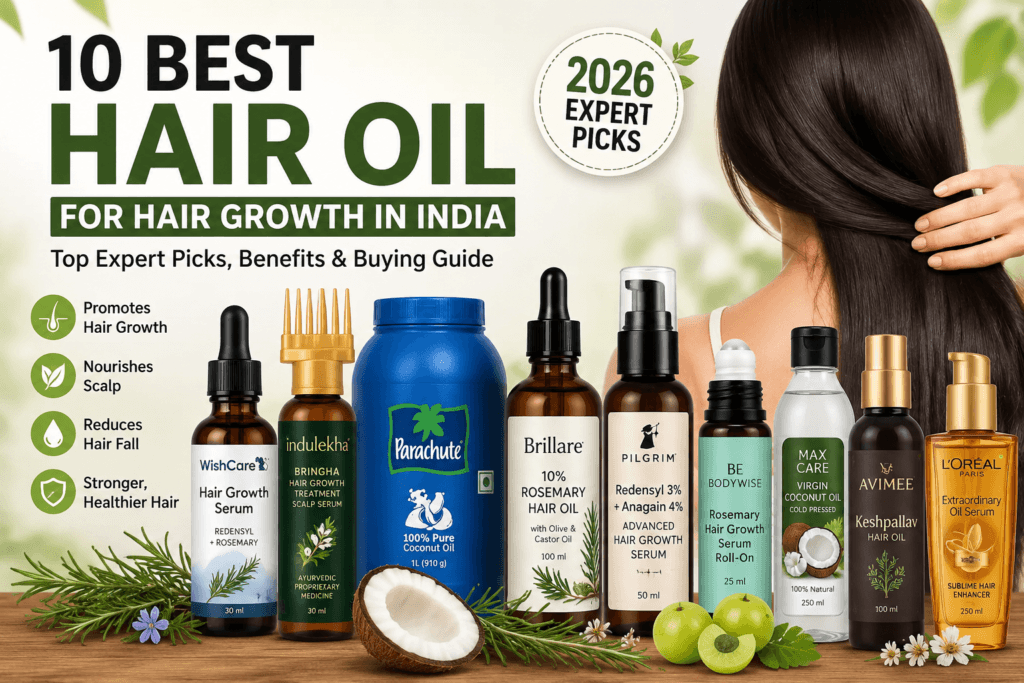 Best Hair Oil for Hair Growth in India