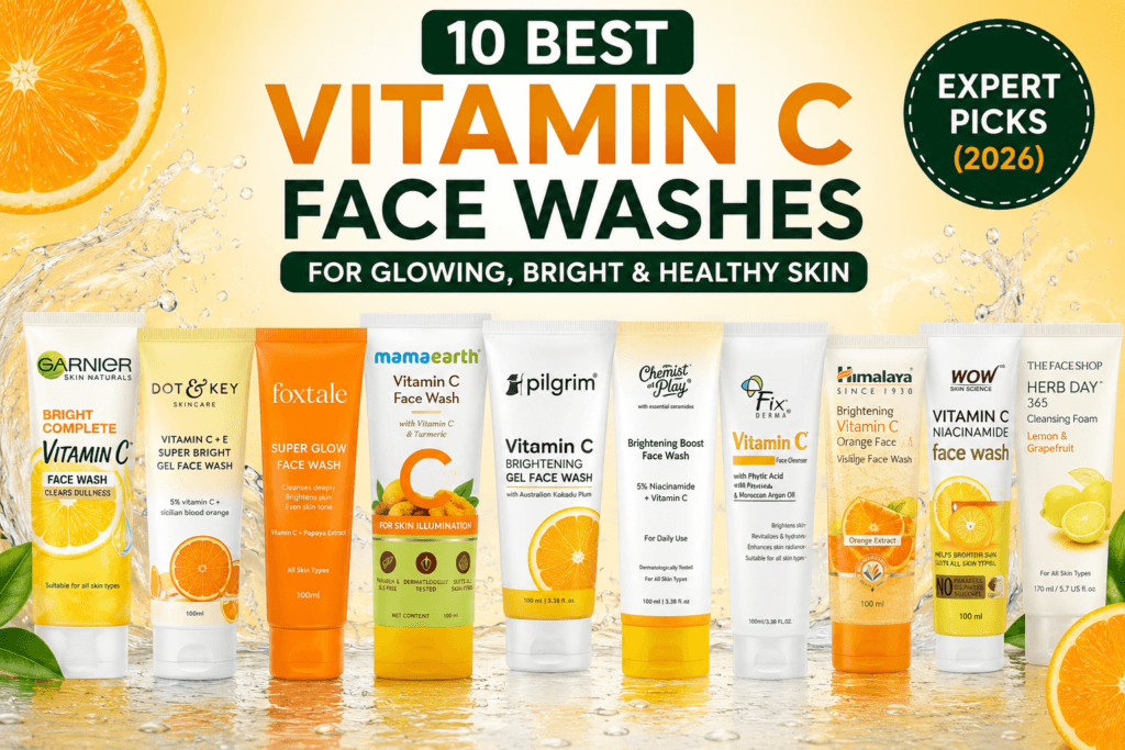 vitamin c face wash