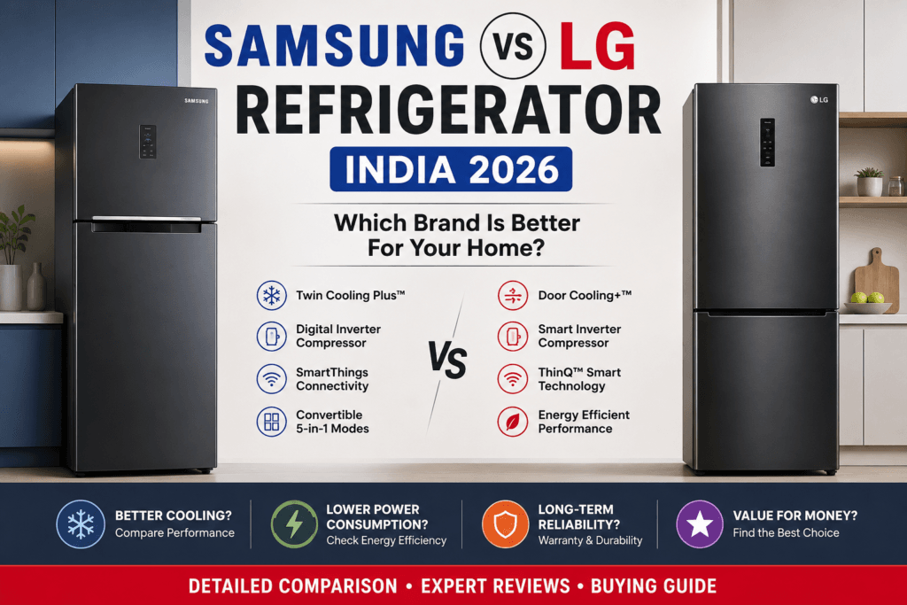 Samsung vs LG Refrigerator India