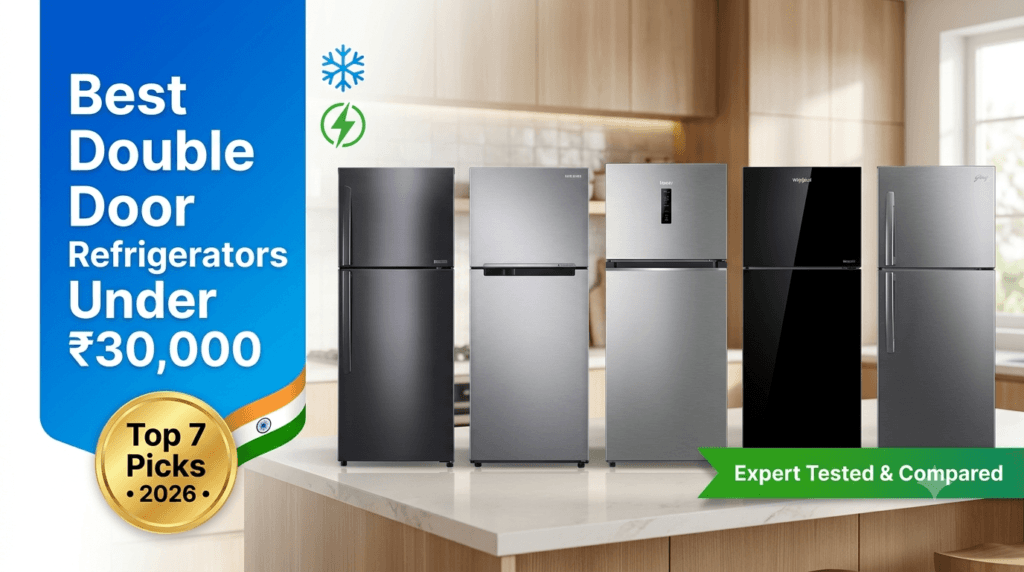 double door refrigerator under 30000 India